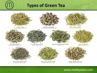 11 Amazing Health benefits of green tea | PPTX