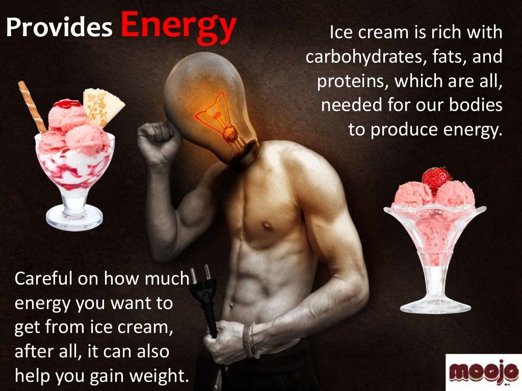 Health benefits of ice cream