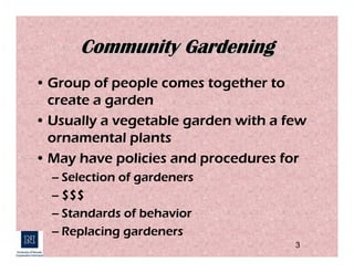Health Benefits of School and Community Gardens | PDF