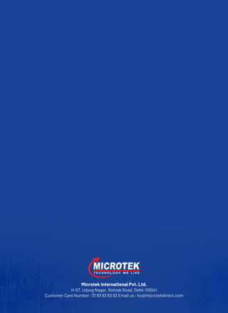 Health Care Products - Microtek India | PDF