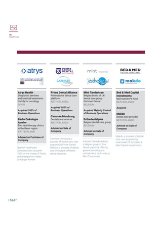 Recent Healthcare Transactions | PDF