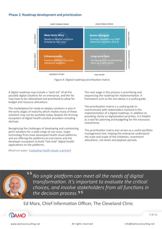 Healthcare Digital Transformation - A primer for healthcare executives ...