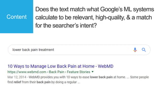 Editorially-given, anchor-text-rich, followed links
from high quality sources still matter to Google
(esp. in competitive ...