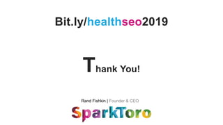 The Healthcare Search Landscape in 2019: SEO, Content Marketing, & More