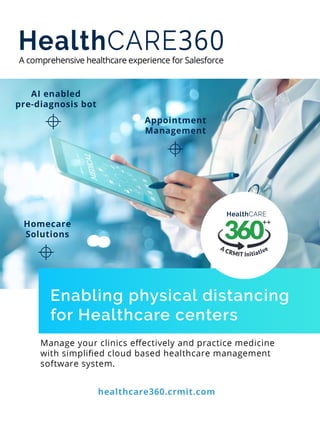 A comprehensive healthcare experience for Salesforce |  HealthCARE360