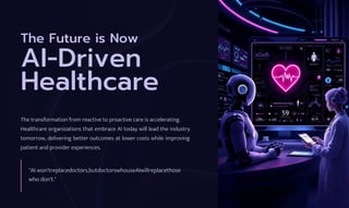 The Future of Healthcare: AI Trends Shaping the Next Decade | PDF