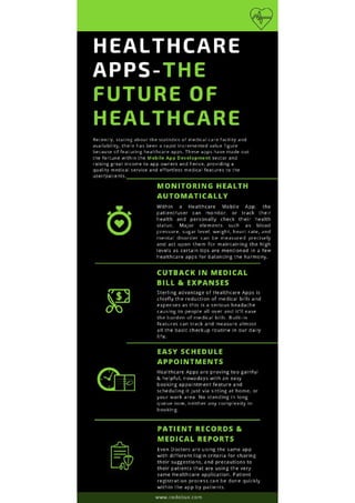 Healthcare Apps - The Future of Healthcare