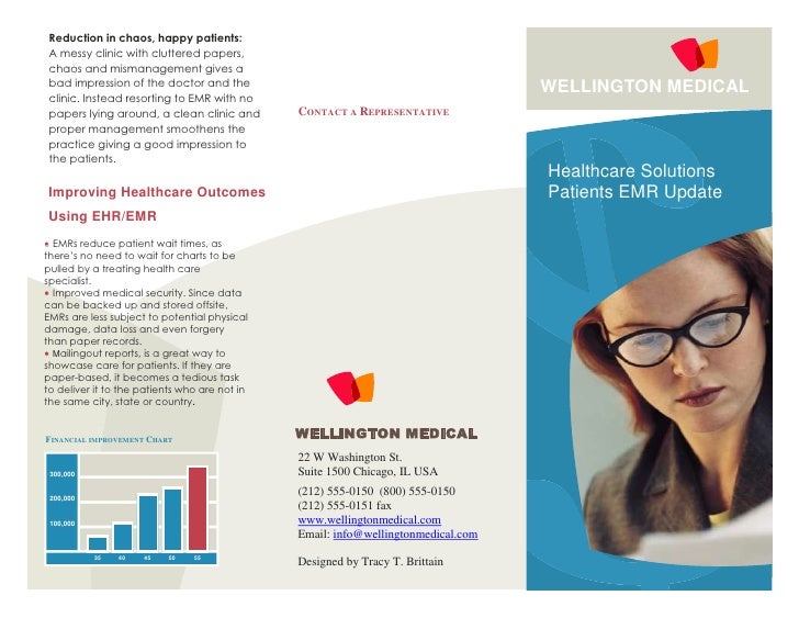 healthcare brochure sample