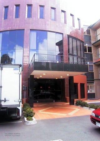 THE AVENUE HOSPITAL
WINDSOR, AUSTRALIA
 