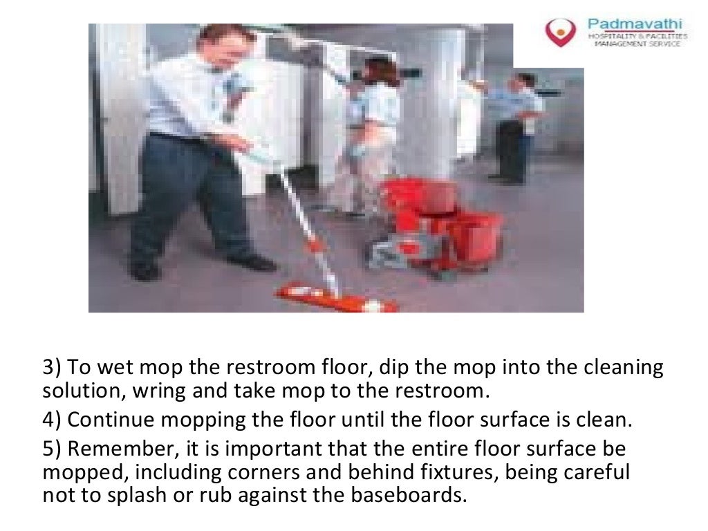 Health care cleaning sanitation procedures module