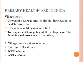 Health care delivery system in community health nursing | PPTX