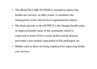 Health care delivery system in india | PDF
