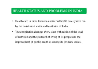 Health care delivery system in india | PDF