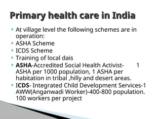 Health care delivery system in india.ppt