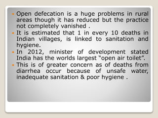 Reduced Open Defecation HEALTH CARE DELIVERY SYSTEM PPT.pptx