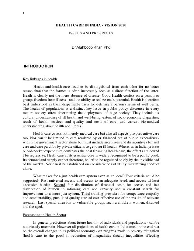 High School Argumentative Essay Examples English Essay Ideas also Essay With Thesis Statement Example Essay On Health Care Problems In India Mistyhamel Sample Essay Thesis Statement