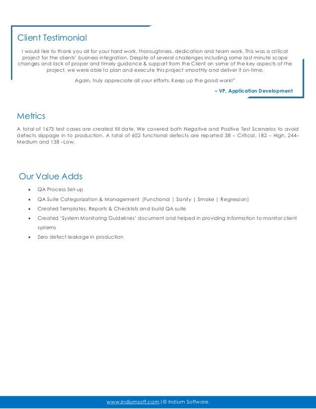 Success Story Healthcare Insurance Testing Services Success Story Healthcare Insurance Testing Services