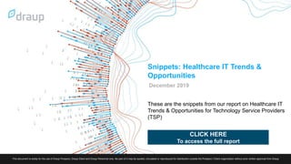 Healthcare IT Analysis