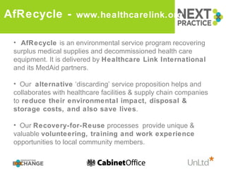 AfRecycle -  www.healthcarelink.org   ,[object Object],[object Object],[object Object]