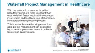 Healthcare Project Management Techniques - A Pragmatic Approach to ...