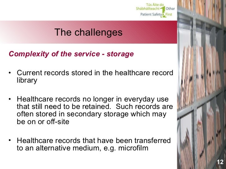 Healthcare Records Management In The HSE