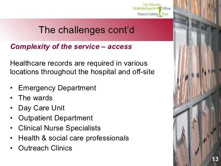 Healthcare Records Management In The HSE