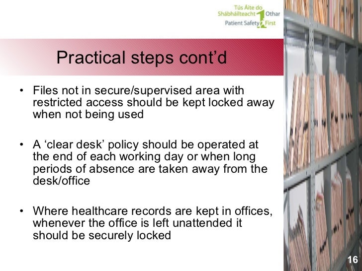 Healthcare Records Management In The HSE