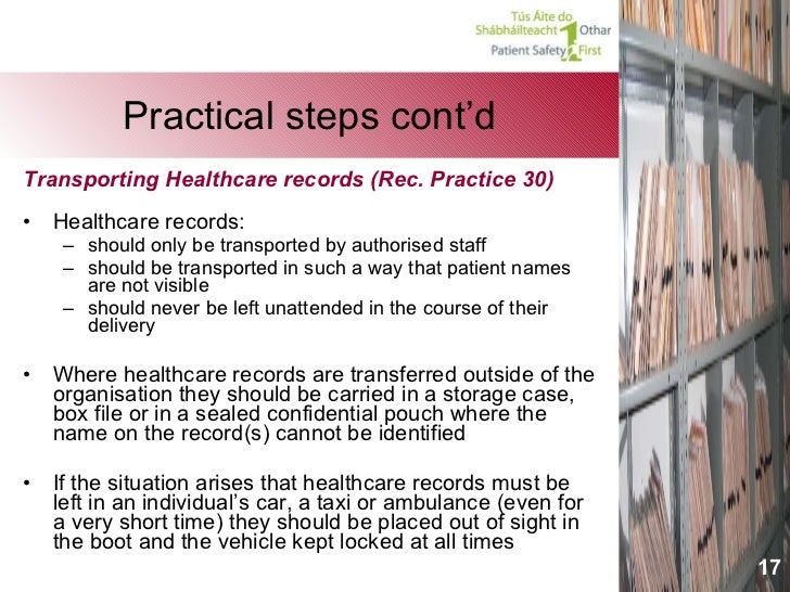 Healthcare Records Management In The HSE