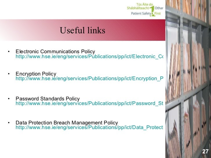 Healthcare Records Management In The HSE