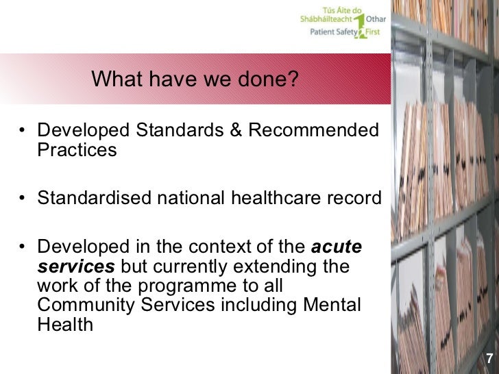 Healthcare Records Management In The HSE