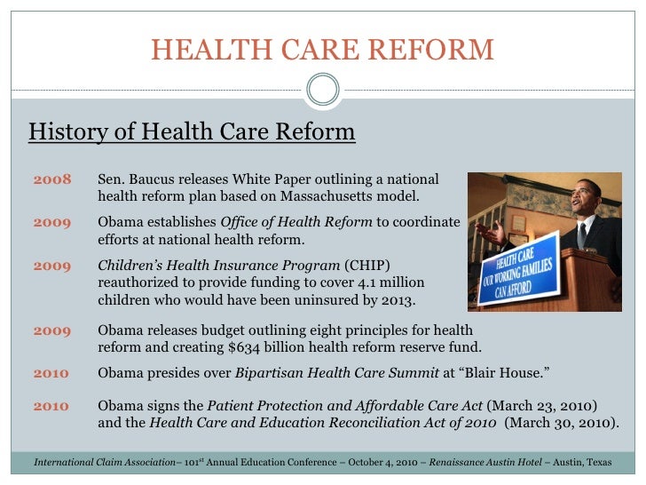 health care reform what