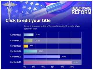 Health Care Reform PowerPoint Template medicalppttemplates.com