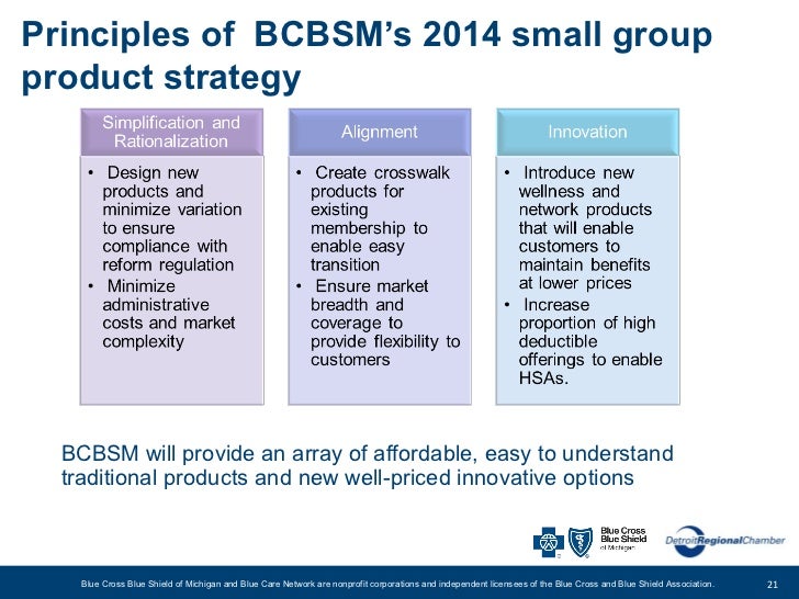 DRC BCBSM Health Care Reform Webinar
