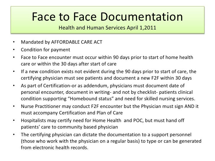 Health Care Regulations