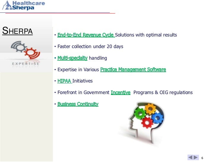 Healthcare sherpa rcm services