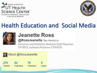 Health Education and  Social Media 