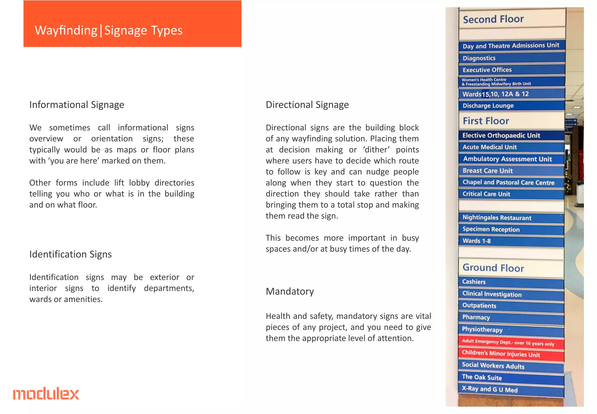 Healthcare wayfinding brochure | PDF