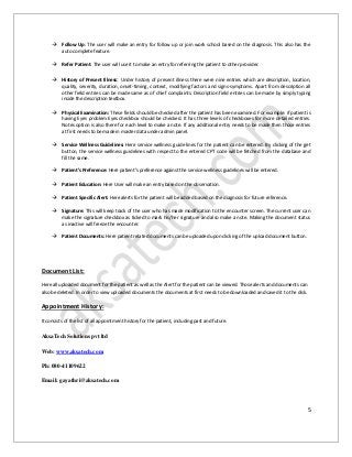 Healthcare website development