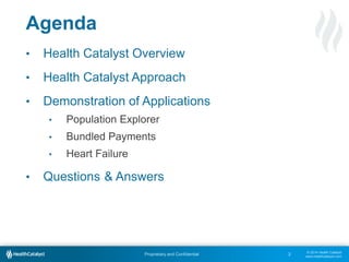 A Health Catalyst Overview: A Platform Approach for Transforming Healthcare
