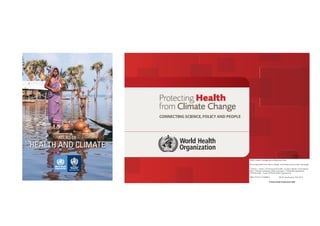 Health co benefits of climate change mitigation | PDF