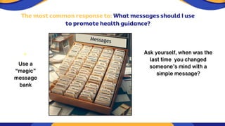 Health communication, AI and health misinformation.pptx