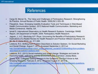 Emerging Participatory Research Methods for Digital Health ...