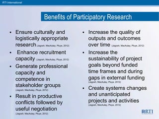 Emerging Participatory Research Methods for Digital Health ...