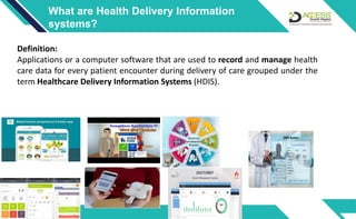 Health delivery information system [HDIS] MVP | PDF