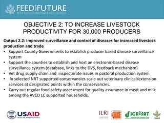 Introducing the Accelerated Value Chain Development (AVCD) in Kenya project: Livestock Value Chain (LVC) Component