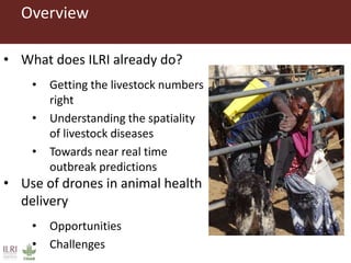 Geospatial technology in animal health delivery