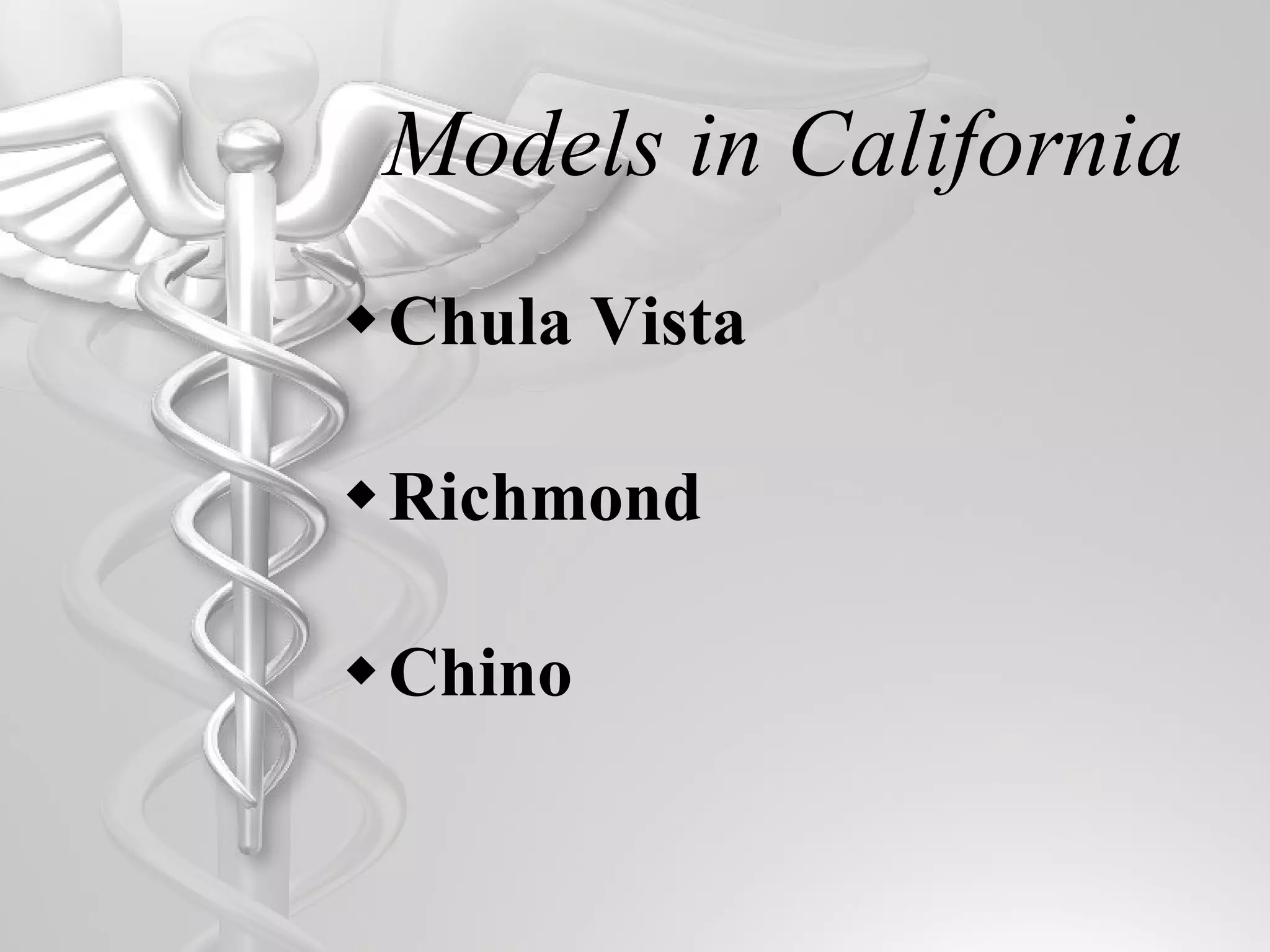 Models in California Chula Vista Richmond Chino 