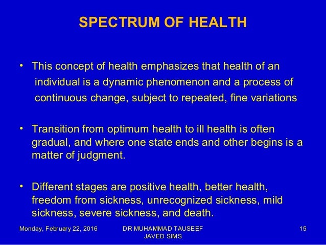 personal health freedom primary illness