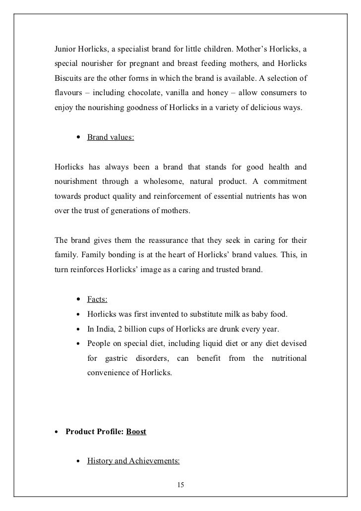Essay on health drinks