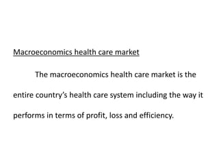 Health economics and evaluation of healthcare | PPTX